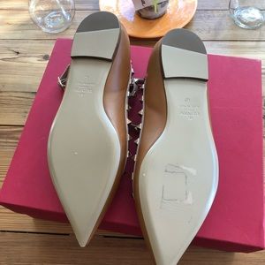 Valentino Shoes - Valentino rockstud flats. New Valentino Shoes - Valentino rockstud flats. New